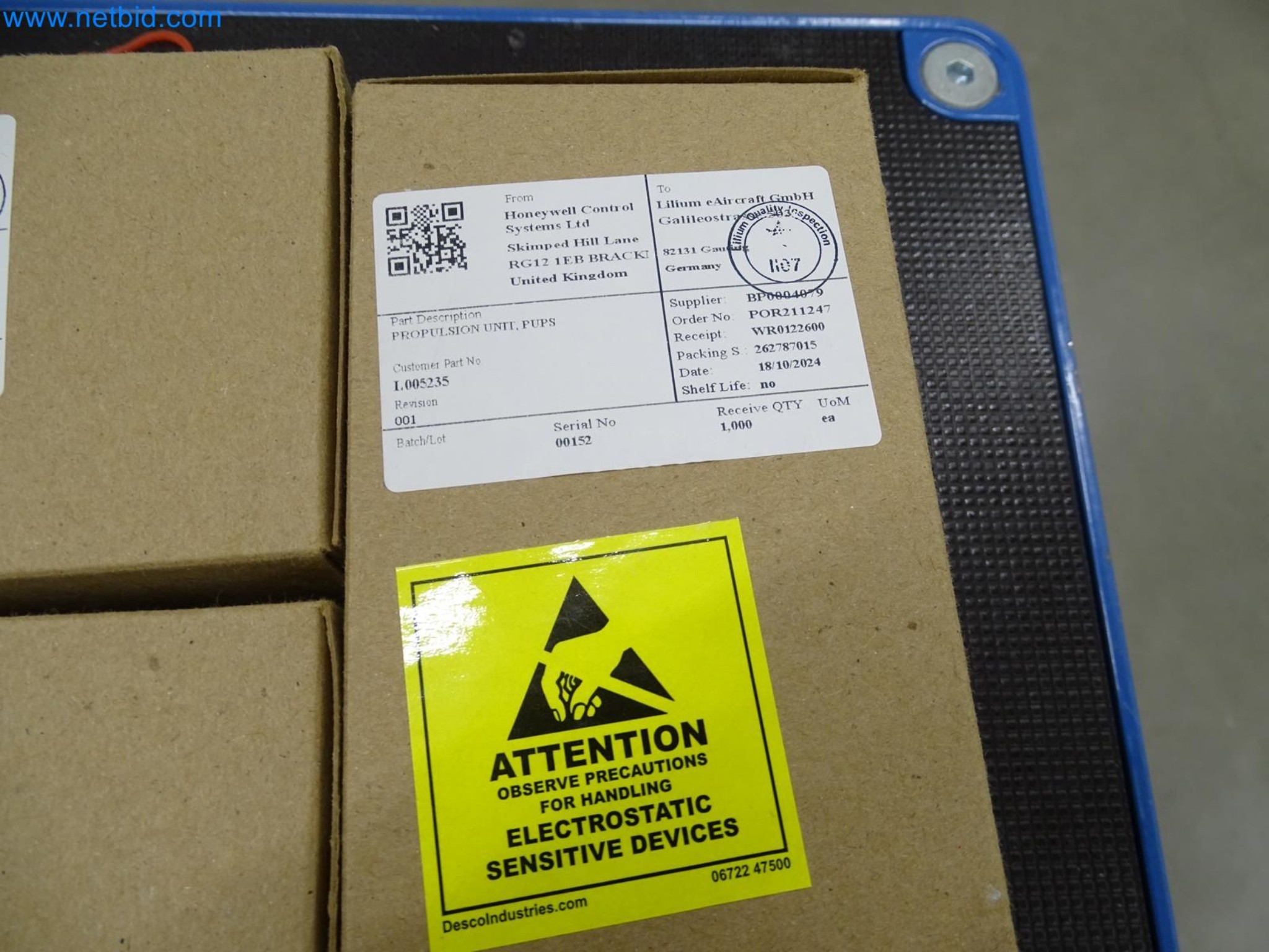 LILIUM eAircraft GmbH / LILIUM GmbH; machines, test systems and operating equipment for the production of eVTOLs-5