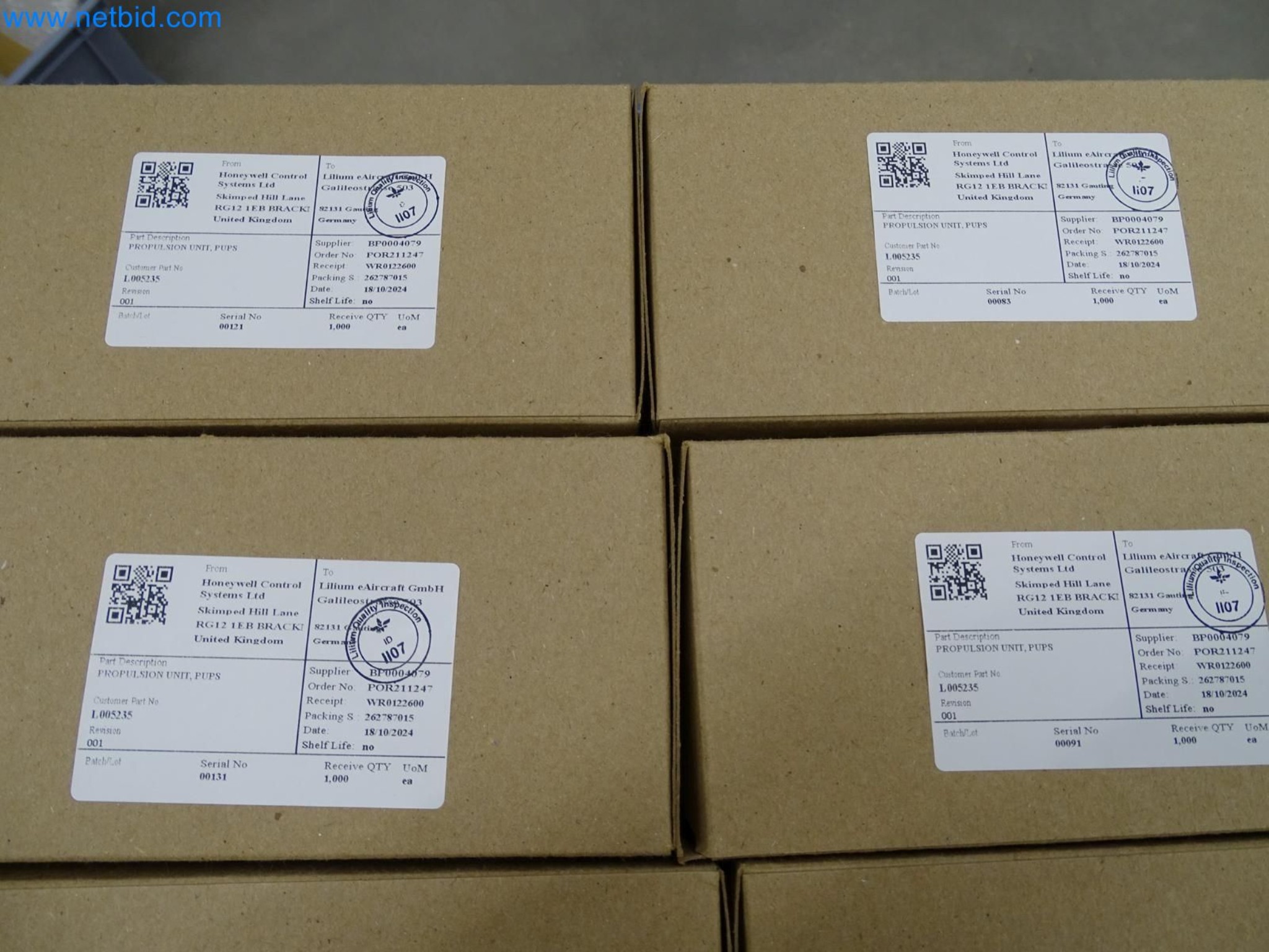 LILIUM eAircraft GmbH / LILIUM GmbH; machines, test systems and operating equipment for the production of eVTOLs-3