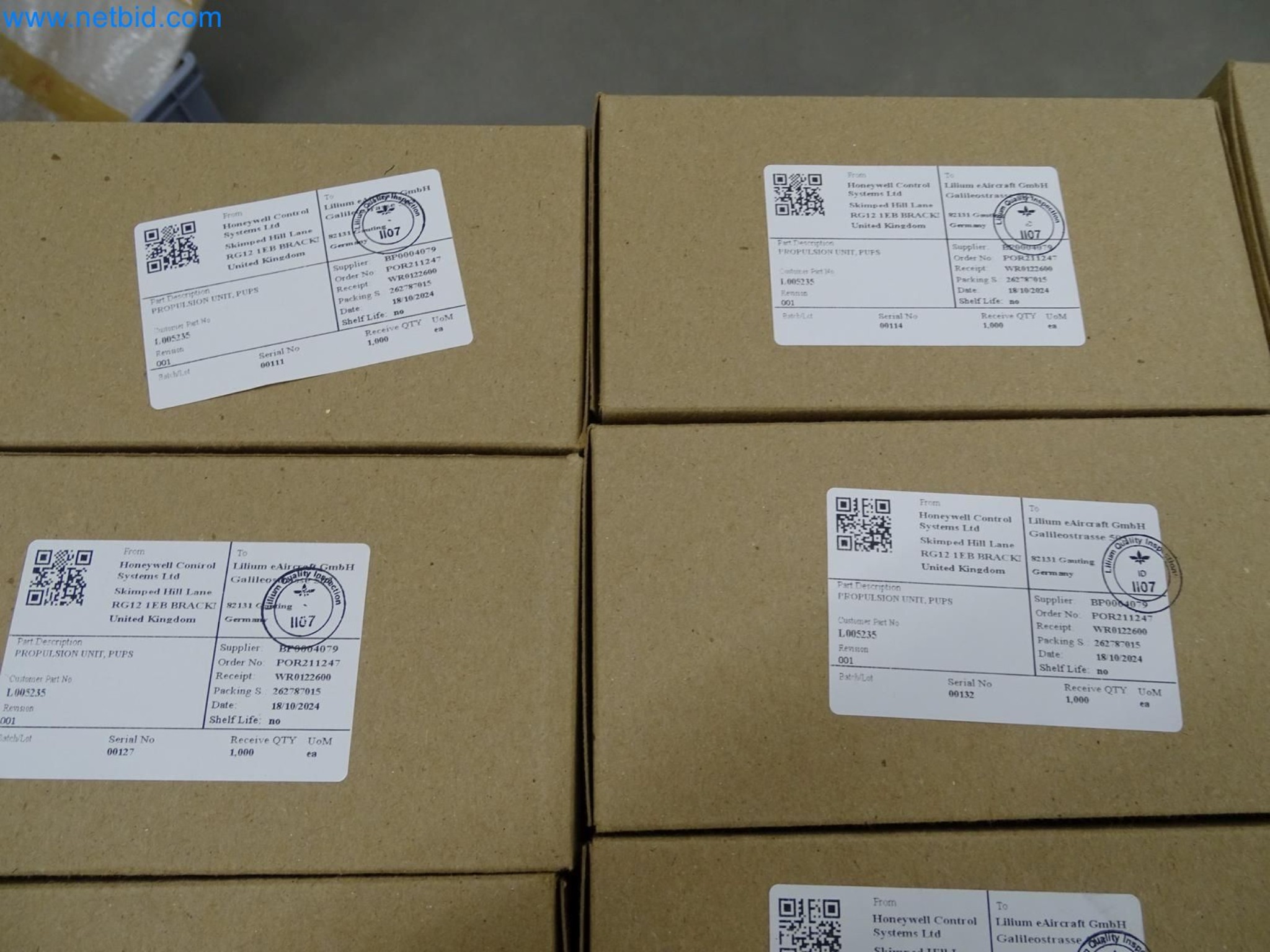 LILIUM eAircraft GmbH / LILIUM GmbH; machines, test systems and operating equipment for the production of eVTOLs-4