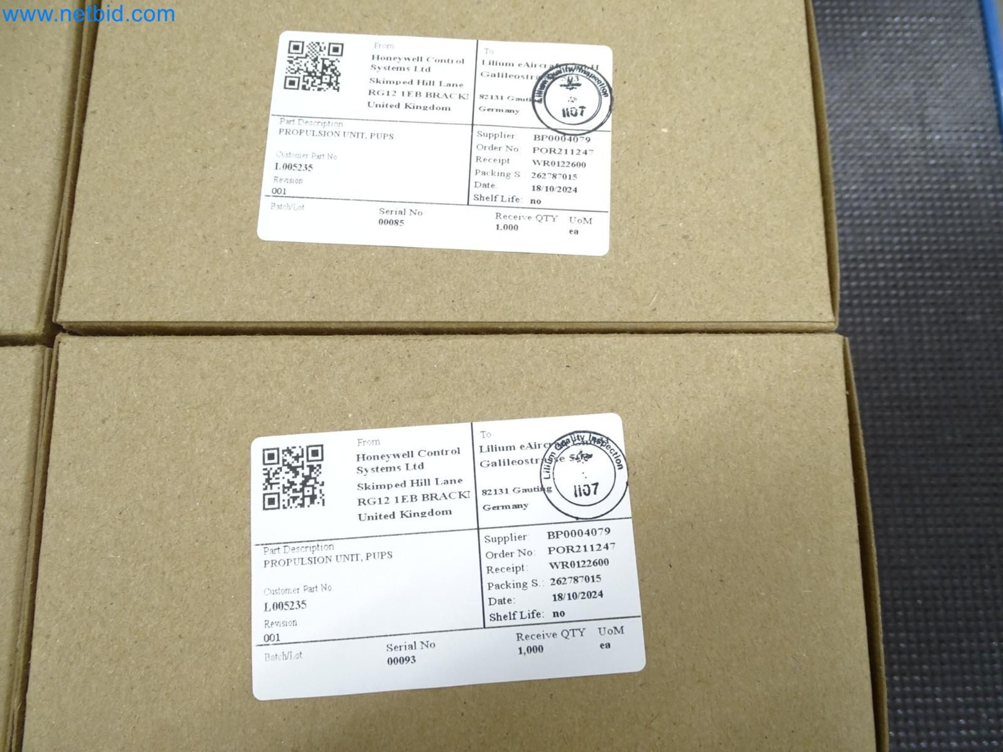 LILIUM eAircraft GmbH / LILIUM GmbH; machines, test systems and operating equipment for the production of eVTOLs-6