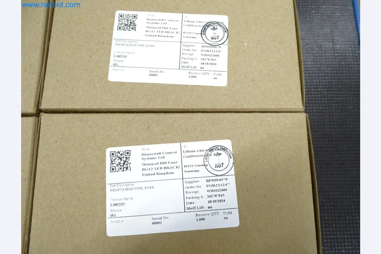 LILIUM eAircraft GmbH / LILIUM GmbH; machines, test systems and operating equipment for the production of eVTOLs-6