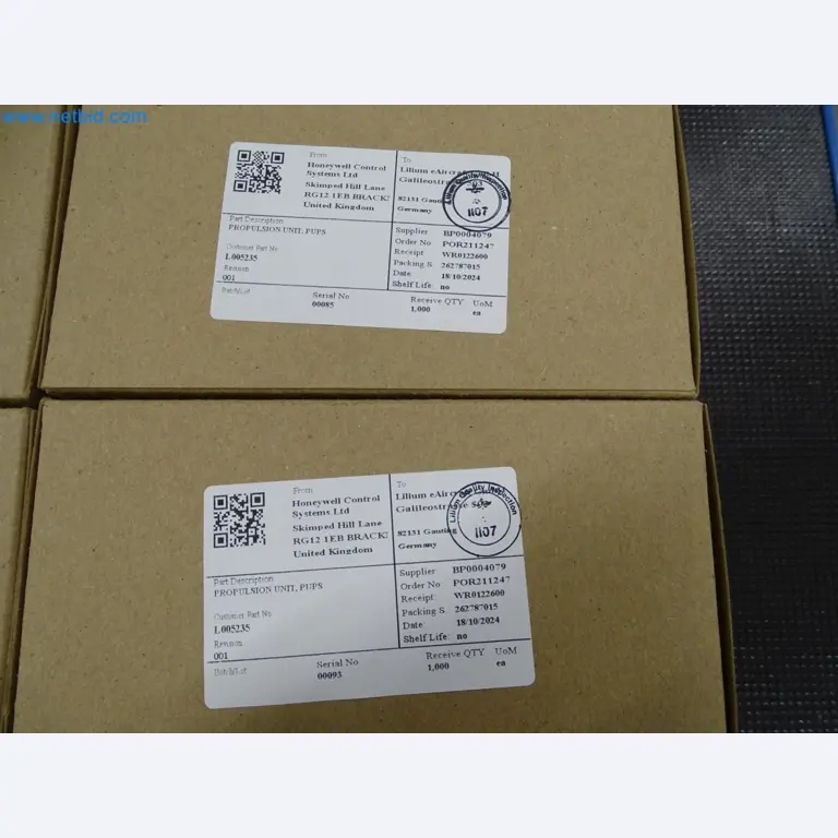 LILIUM eAircraft GmbH / LILIUM GmbH; machines, test systems and operating equipment for the production of eVTOLs-7