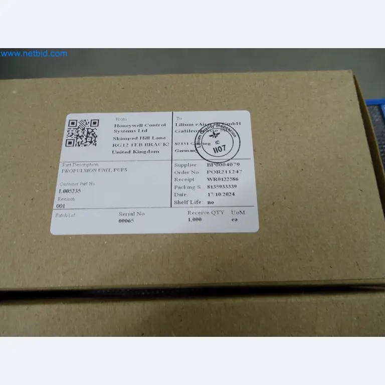 LILIUM eAircraft GmbH / LILIUM GmbH; machines, test systems and operating equipment for the production of eVTOLs-9