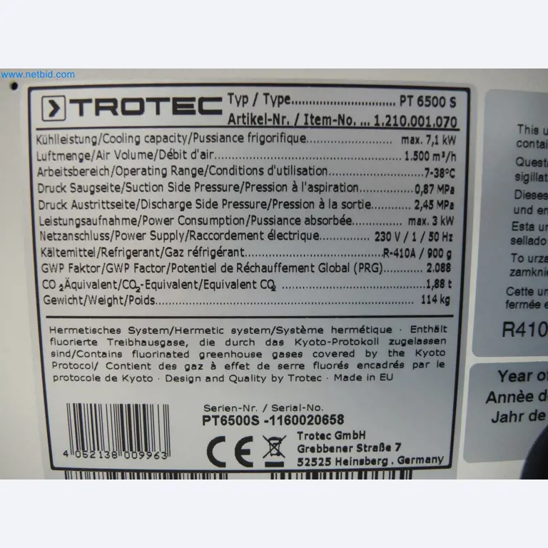 LILIUM eAircraft GmbH / LILIUM GmbH; Maschinen, Testanlagen und Betriebsausstattungen zur Herstellung von eVTOL -6