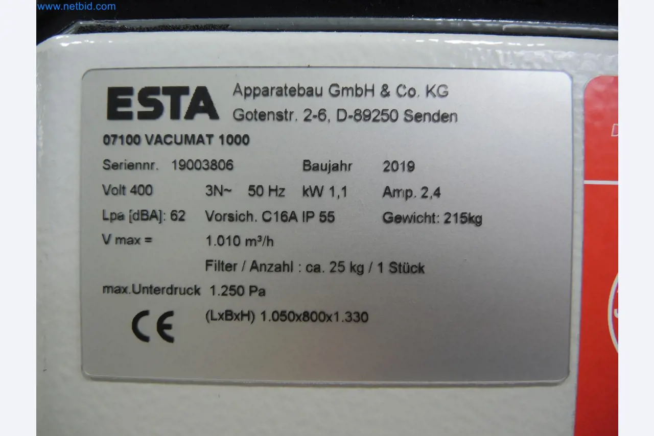 LILIUM eAircraft GmbH / LILIUM GmbH; Maschinen, Testanlagen und Betriebsausstattungen zur Herstellung von eVTOL -7