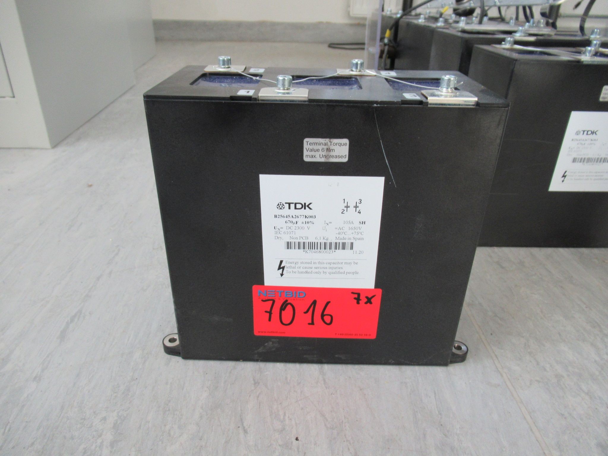 LILIUM eAircraft GmbH / LILIUM GmbH; technical equipment, avionics inventory, spare parts, and operating supplies for the manufacture of eVTOLs-4