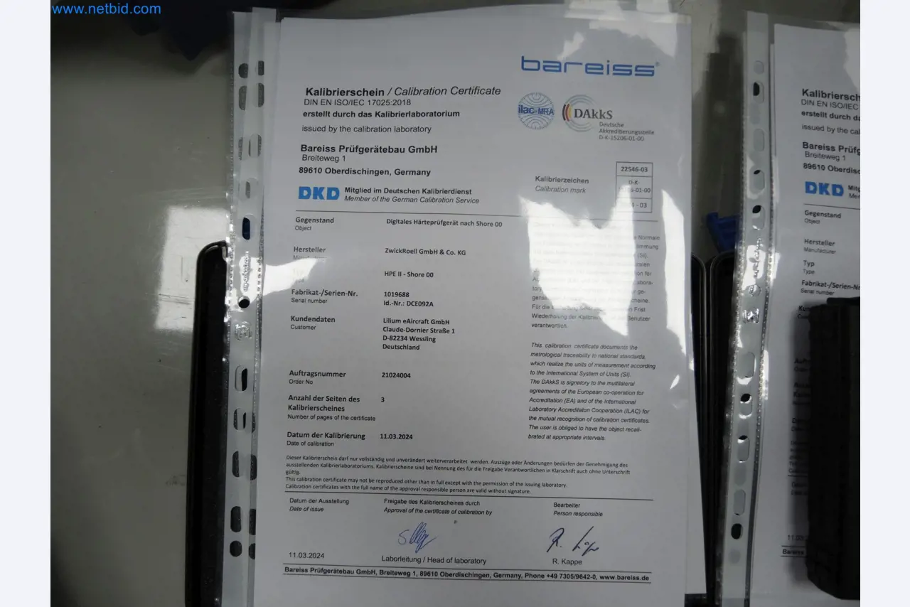 LILIUM eAircraft GmbH / LILIUM GmbH; machines, test systems and operating equipment for the production of eVTOLs-10