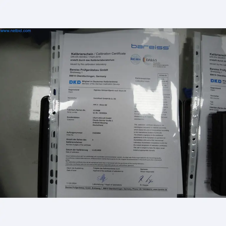 LILIUM eAircraft GmbH / LILIUM GmbH; machines, test systems and operating equipment for the production of eVTOLs-10