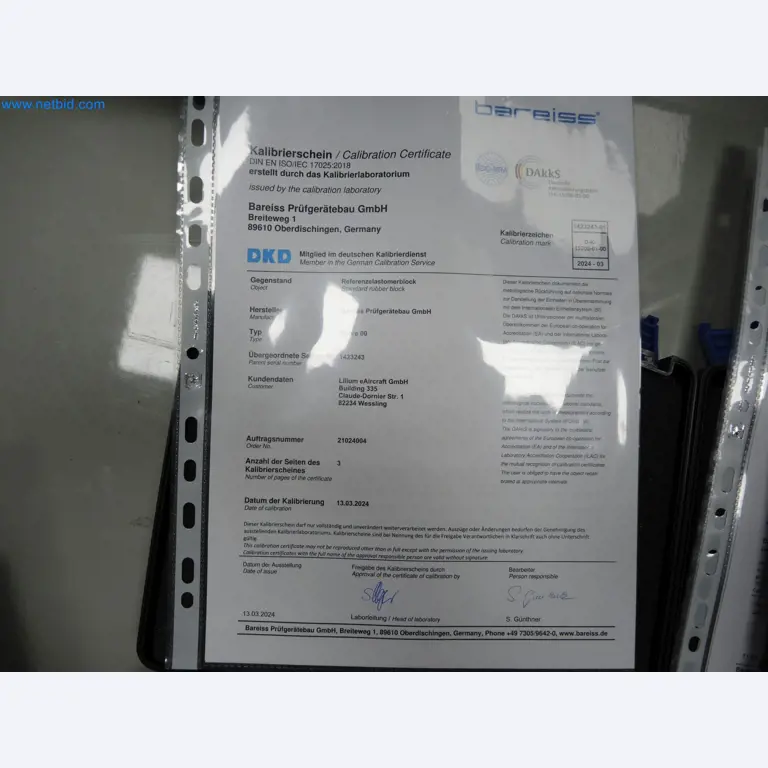 LILIUM eAircraft GmbH / LILIUM GmbH; machines, test systems and operating equipment for the production of eVTOLs-11