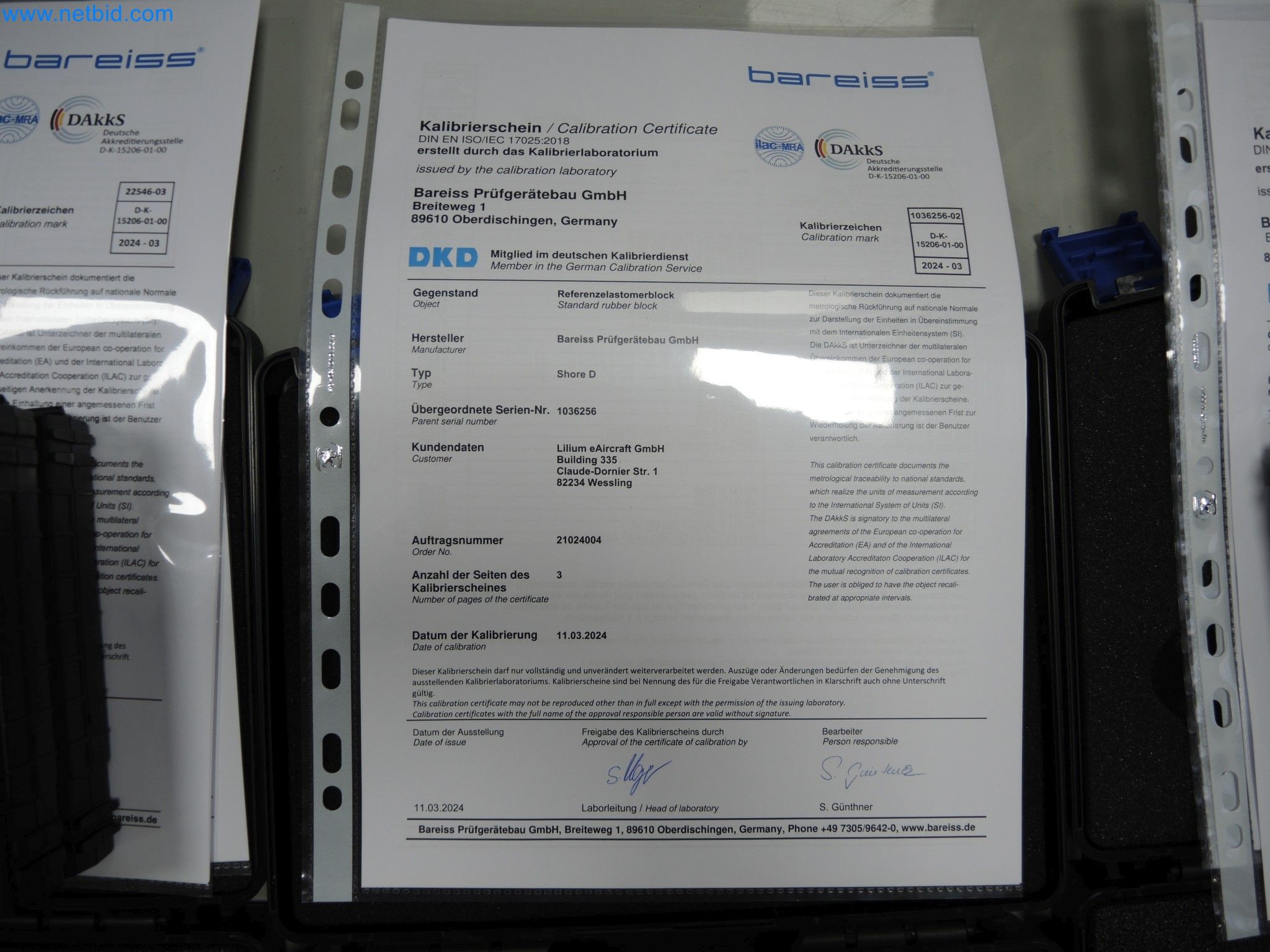 LILIUM eAircraft GmbH / LILIUM GmbH; machines, test systems and operating equipment for the production of eVTOLs-17