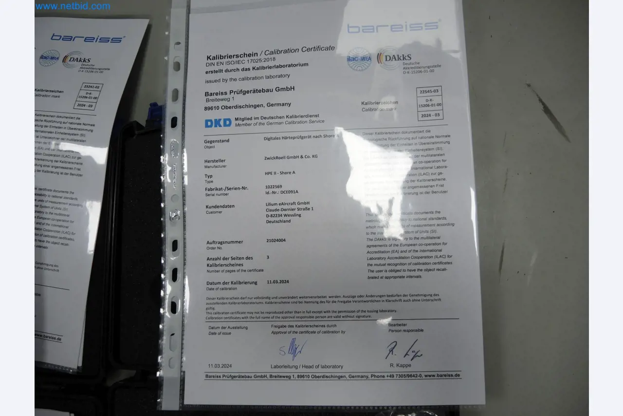 LILIUM eAircraft GmbH / LILIUM GmbH; machines, test systems and operating equipment for the production of eVTOLs-21