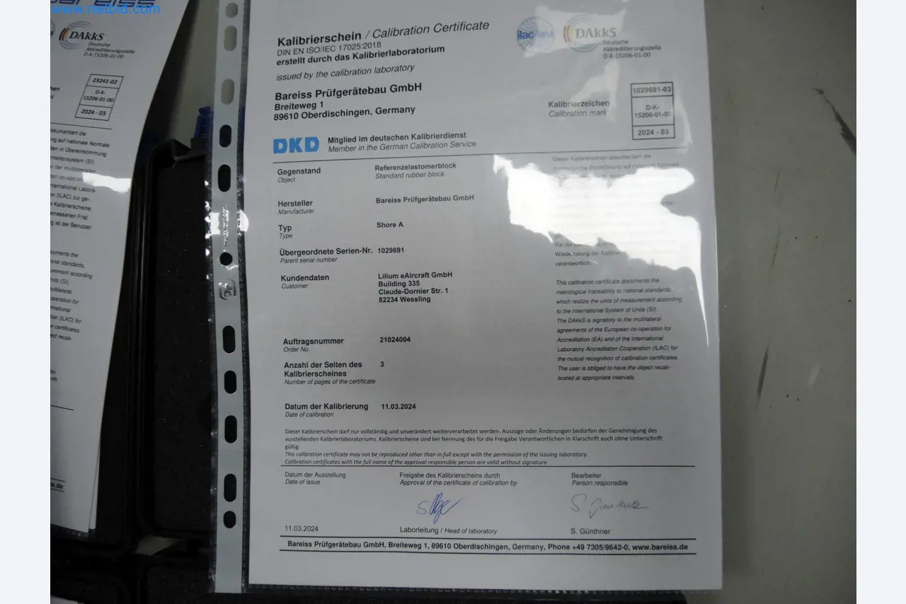 LILIUM eAircraft GmbH / LILIUM GmbH; machines, test systems and operating equipment for the production of eVTOLs-22