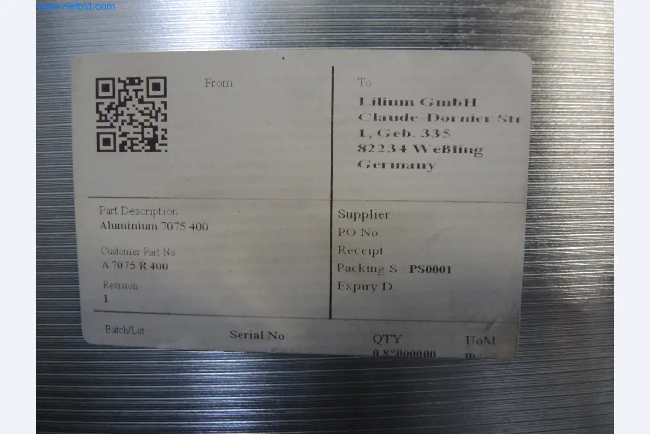 LILIUM eAircraft GmbH / LILIUM GmbH; machines, test systems and operating equipment for the production of eVTOLs-36