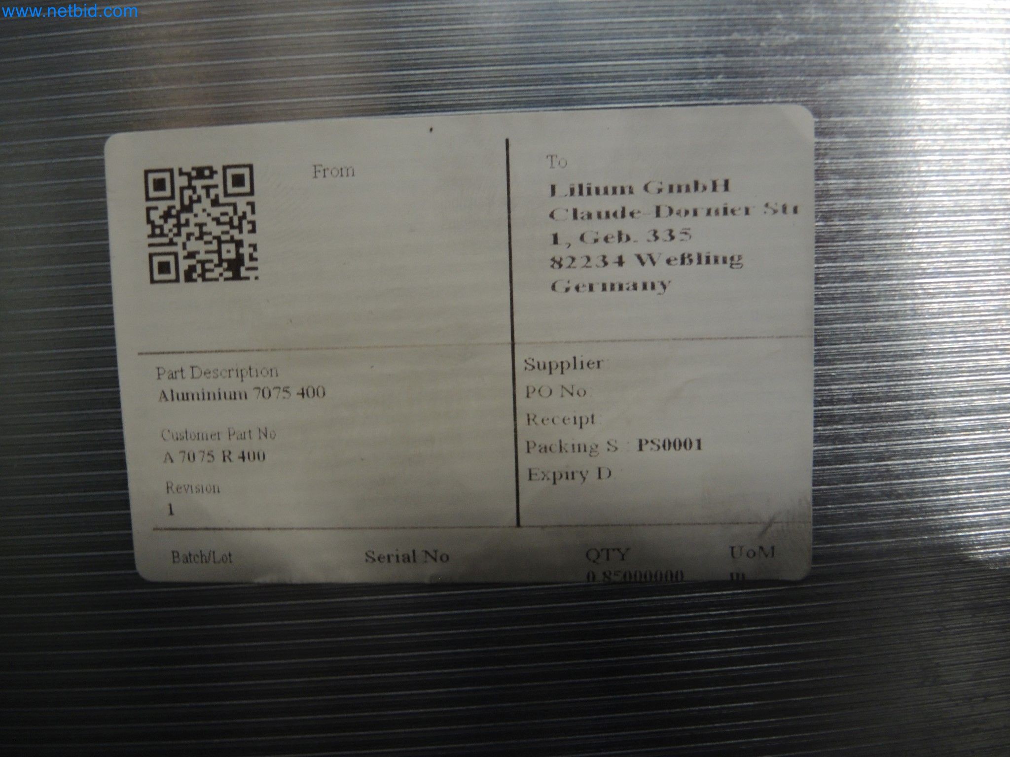 LILIUM eAircraft GmbH / LILIUM GmbH; stroji, preskusni sistemi in delovna oprema za proizvodnjo eVTOL-12