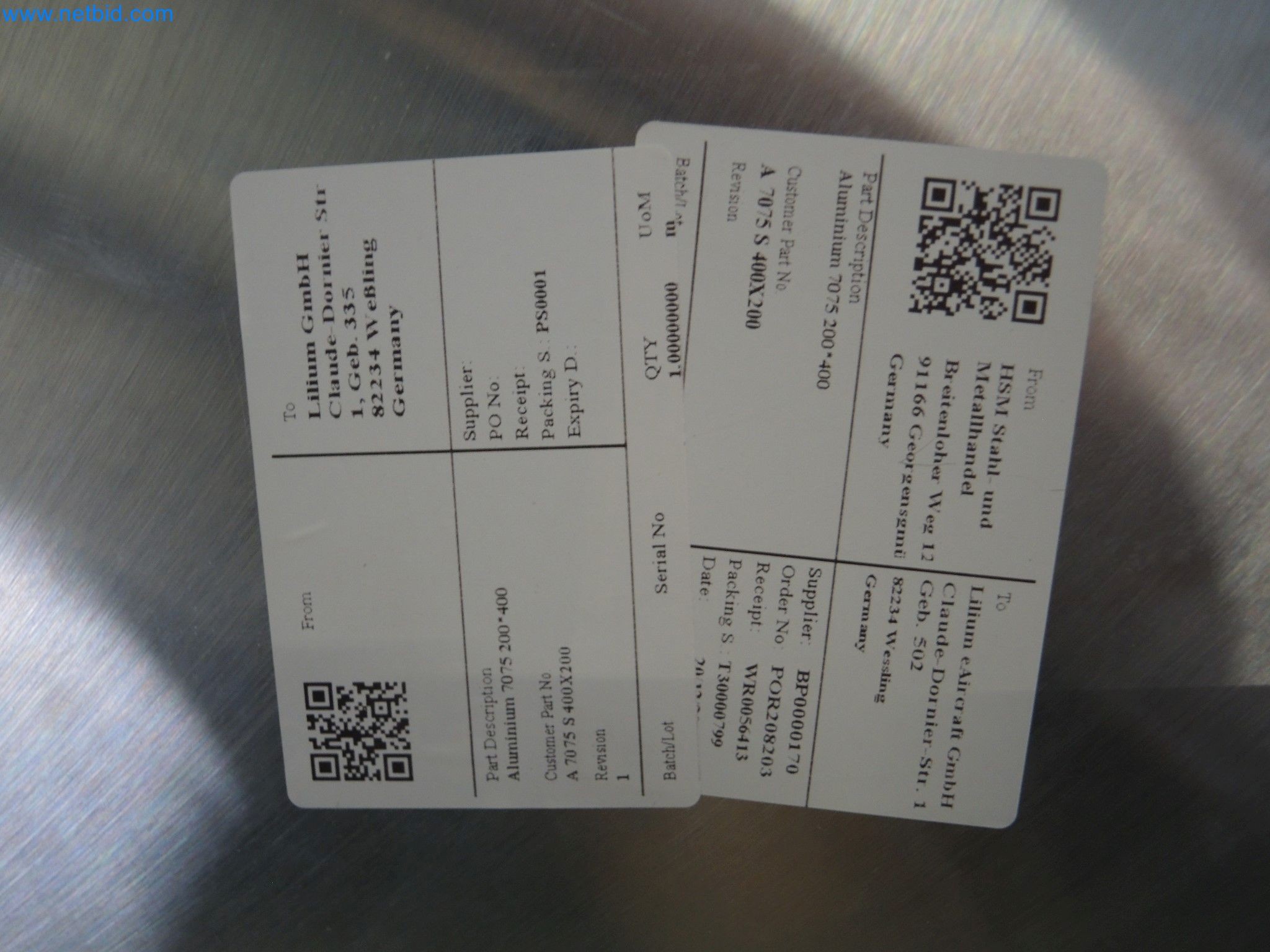 LILIUM eAircraft GmbH / LILIUM GmbH; stroji, preskusni sistemi in delovna oprema za proizvodnjo eVTOL-25