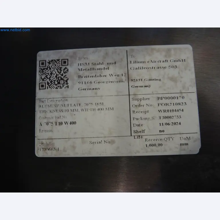 LILIUM eAircraft GmbH / LILIUM GmbH; stroji, preskusni sistemi in delovna oprema za proizvodnjo eVTOL-36