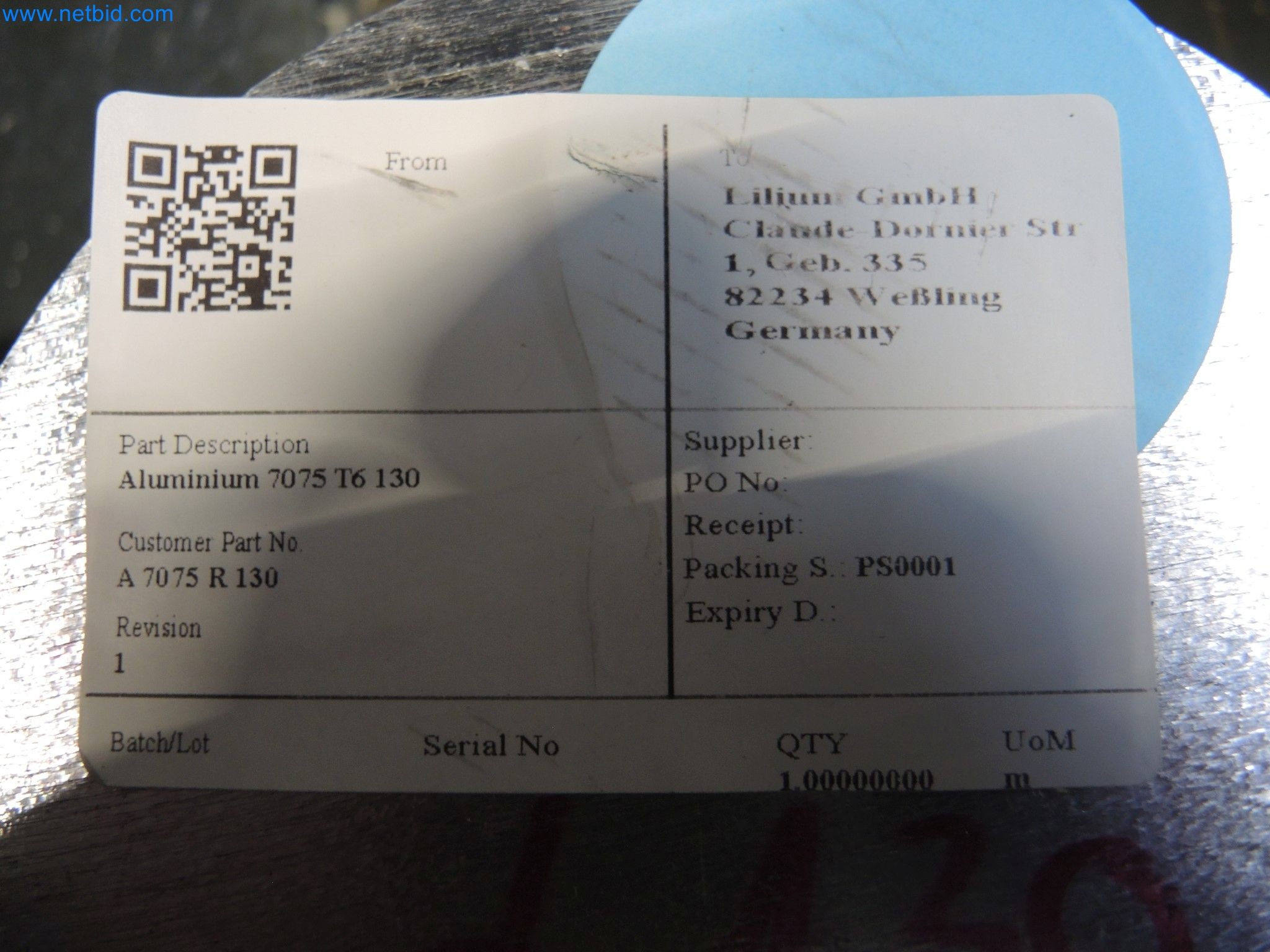 LILIUM eAircraft GmbH / LILIUM GmbH; stroji, preskusni sistemi in delovna oprema za proizvodnjo eVTOL-7