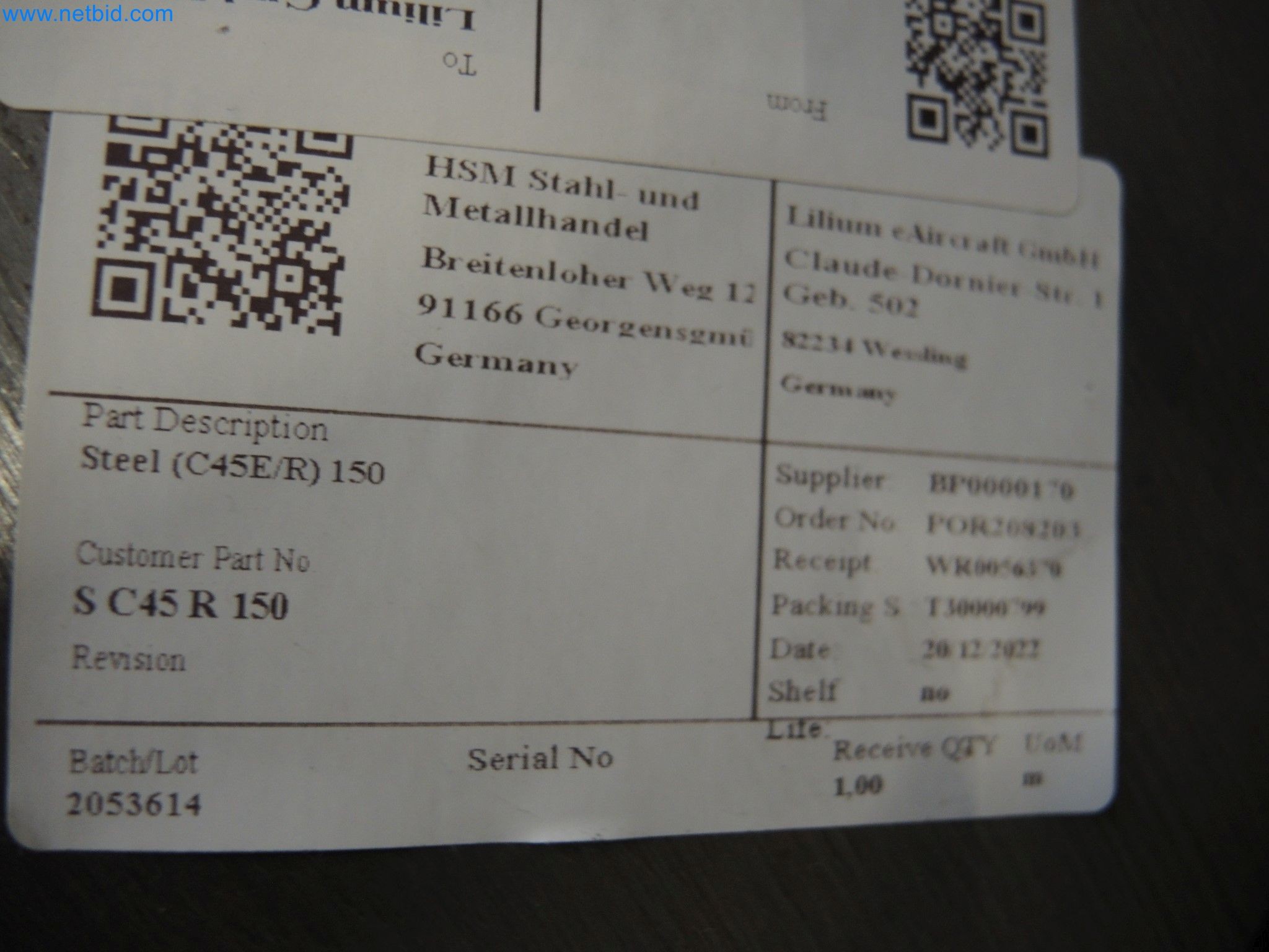 LILIUM eAircraft GmbH / LILIUM GmbH; stroji, preskusni sistemi in delovna oprema za proizvodnjo eVTOL-9