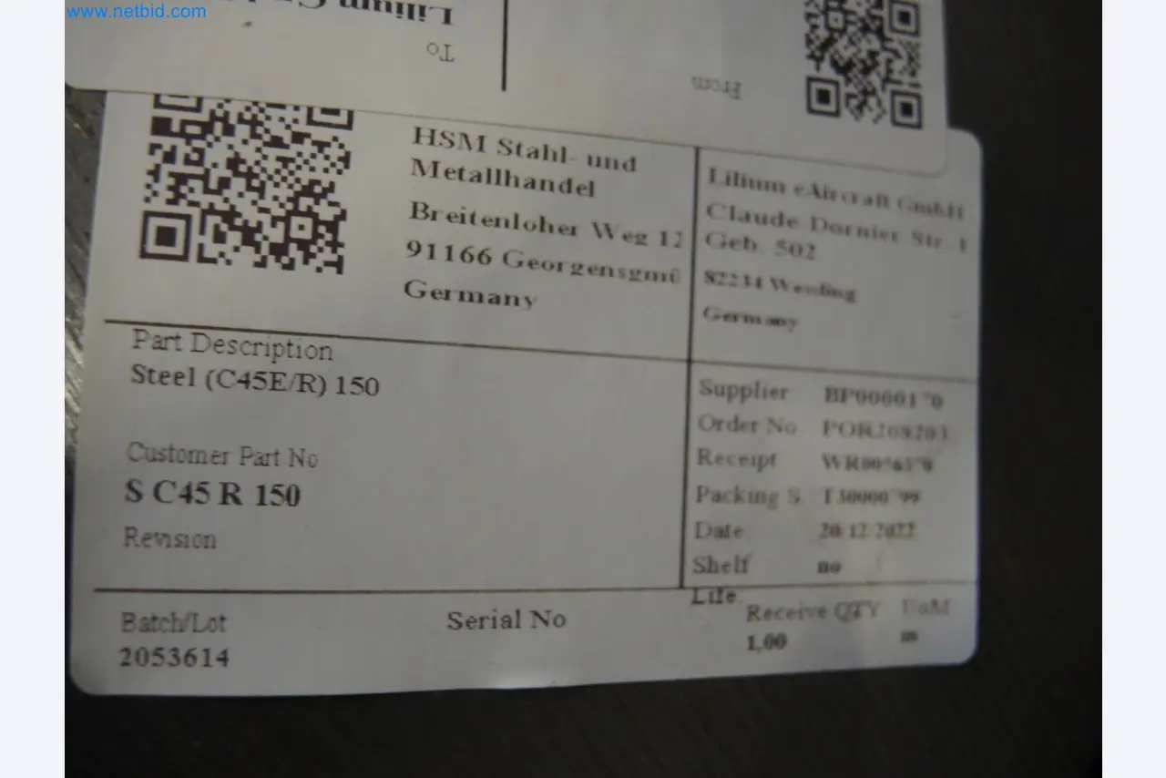 LILIUM eAircraft GmbH / LILIUM GmbH; stroji, preskusni sistemi in delovna oprema za proizvodnjo eVTOL-9