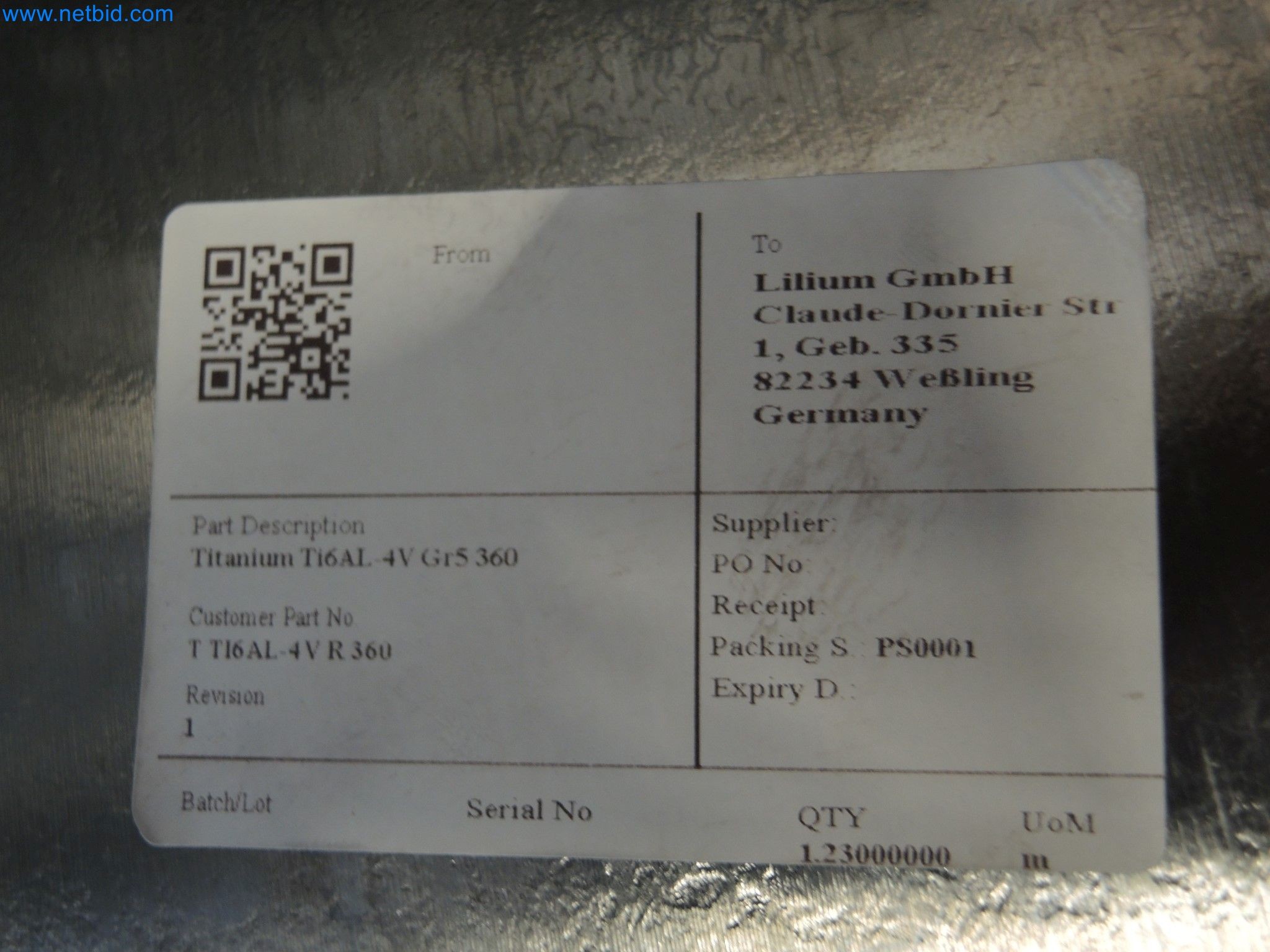 LILIUM eAircraft GmbH / LILIUM GmbH; stroji, preskusni sistemi in delovna oprema za proizvodnjo eVTOL-5