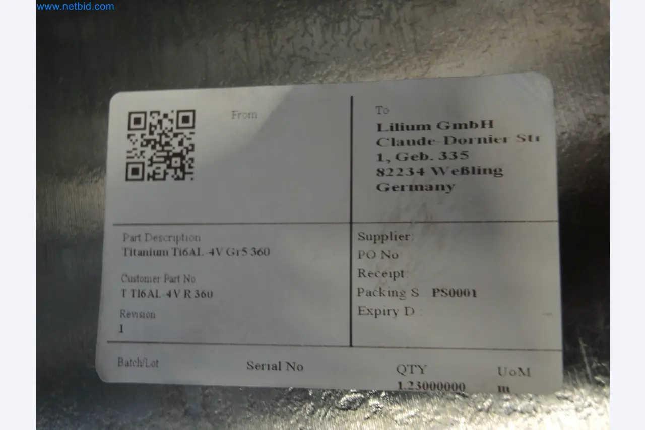 LILIUM eAircraft GmbH / LILIUM GmbH; stroji, preskusni sistemi in delovna oprema za proizvodnjo eVTOL-5