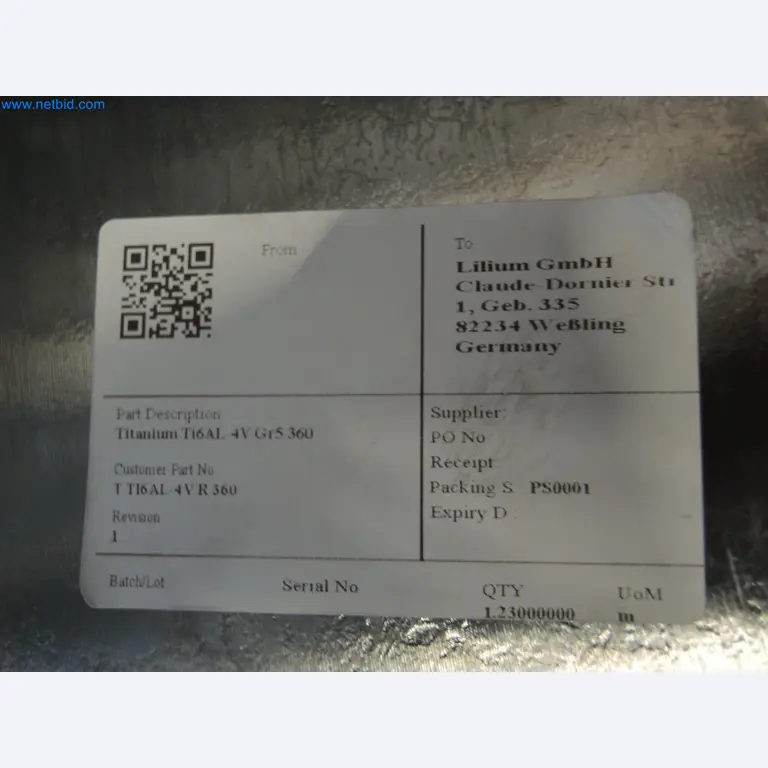 LILIUM eAircraft GmbH / LILIUM GmbH; stroji, preskusni sistemi in delovna oprema za proizvodnjo eVTOL-5