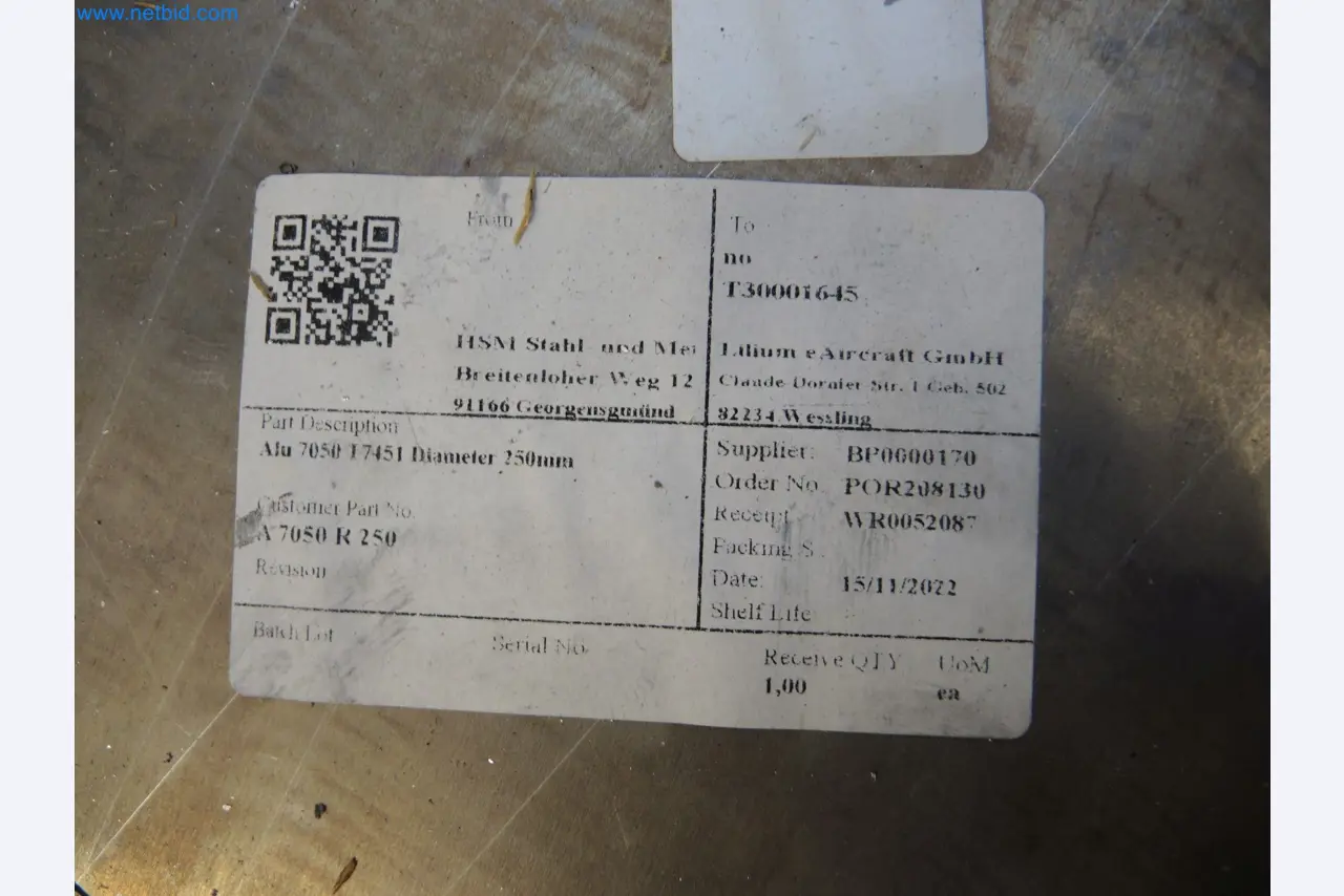 LILIUM eAircraft GmbH / LILIUM GmbH; stroji, preskusni sistemi in delovna oprema za proizvodnjo eVTOL-6