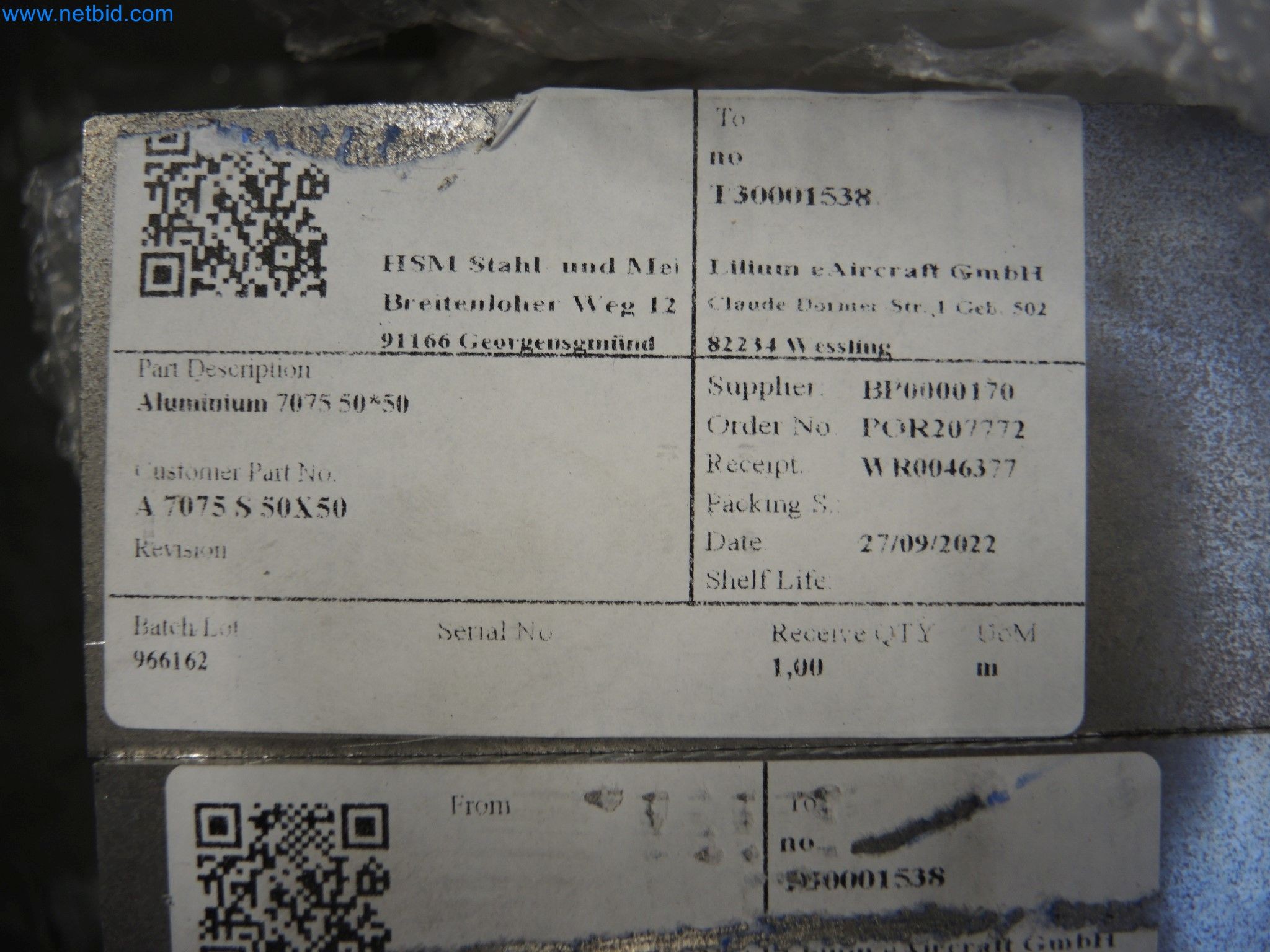 LILIUM eAircraft GmbH / LILIUM GmbH; stroji, preskusni sistemi in delovna oprema za proizvodnjo eVTOL-9