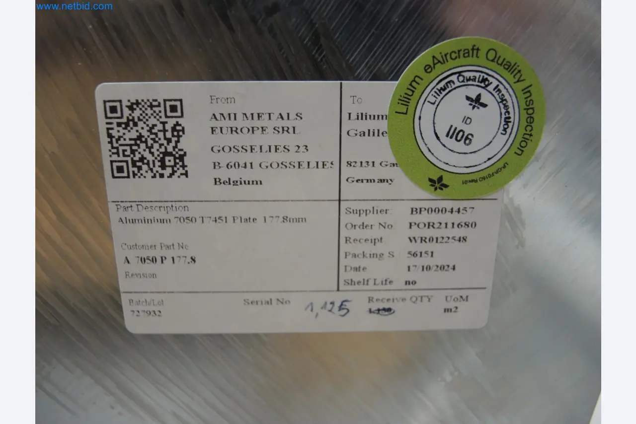 LILIUM eAircraft GmbH / LILIUM GmbH; stroji, preskusni sistemi in delovna oprema za proizvodnjo eVTOL-3