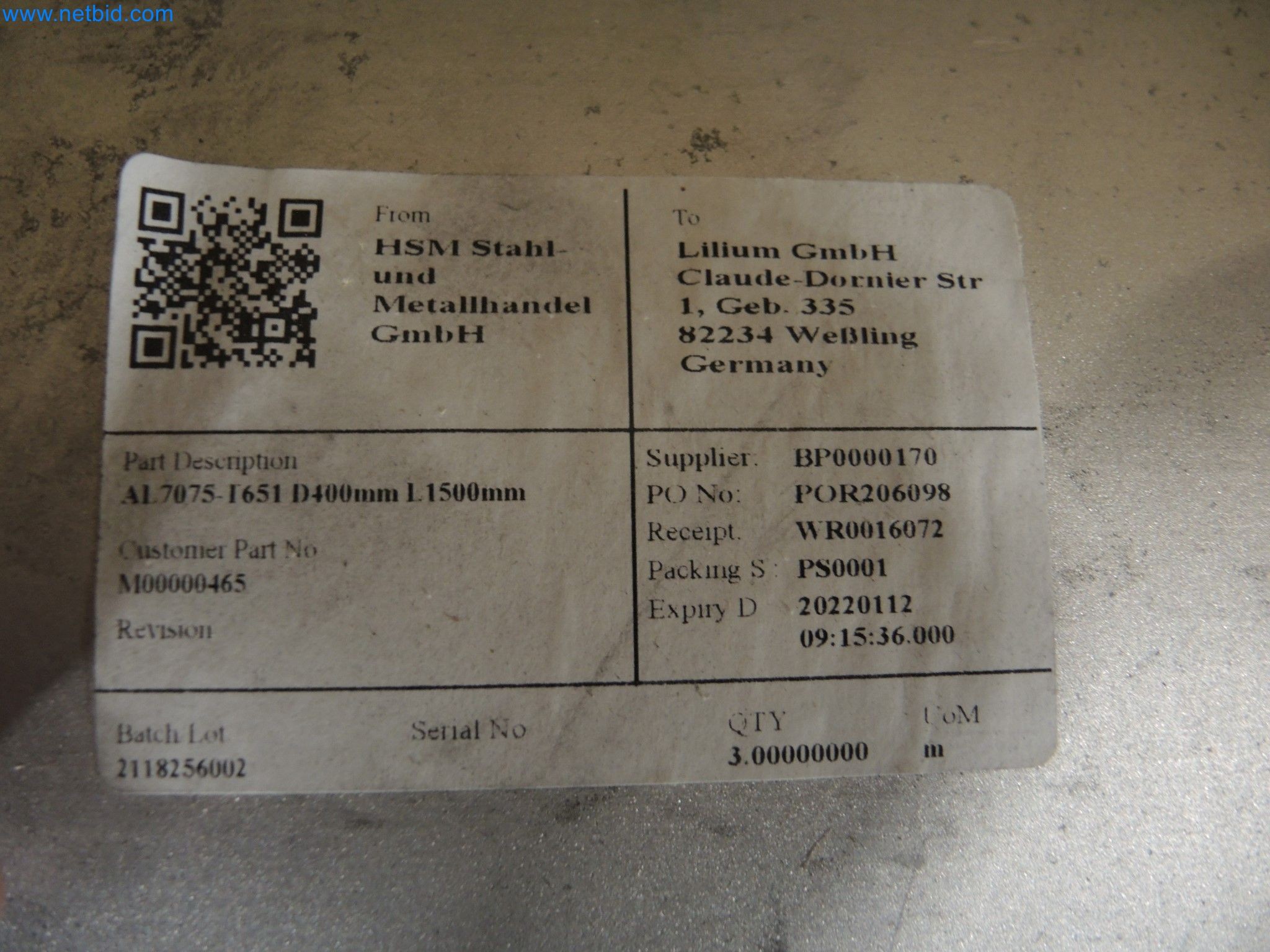 LILIUM eAircraft GmbH / LILIUM GmbH; stroji, preskusni sistemi in delovna oprema za proizvodnjo eVTOL-4