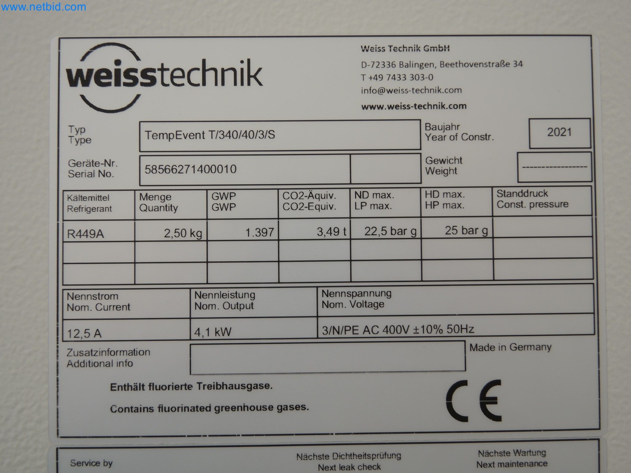 LILIUM eAircraft GmbH / LILIUM GmbH; technische Anlagen, Avionik-Warenbestände, Ersatzteile und Betriebsausstattungen zur Herstellung von eVTOL-5