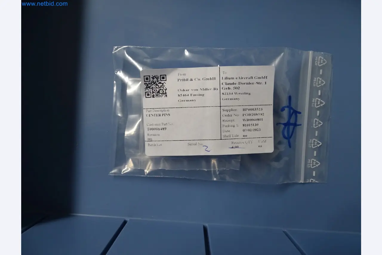LILIUM eAircraft GmbH / LILIUM GmbH; wyposażenie techniczne, zapasy awioniki, części zamienne i sprzęt operacyjny do produkcji eVTOLs-3