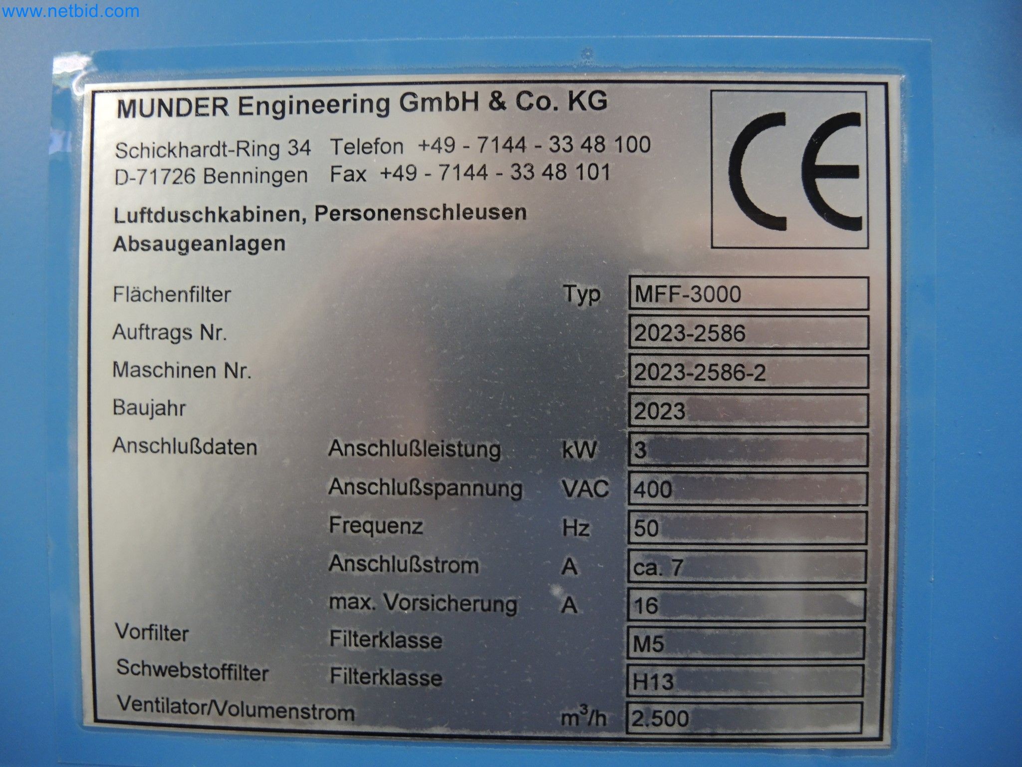 LILIUM eAircraft GmbH / LILIUM GmbH; Maschinen, Testanlagen und Betriebsausstattungen zur Herstellung von eVTOL -8