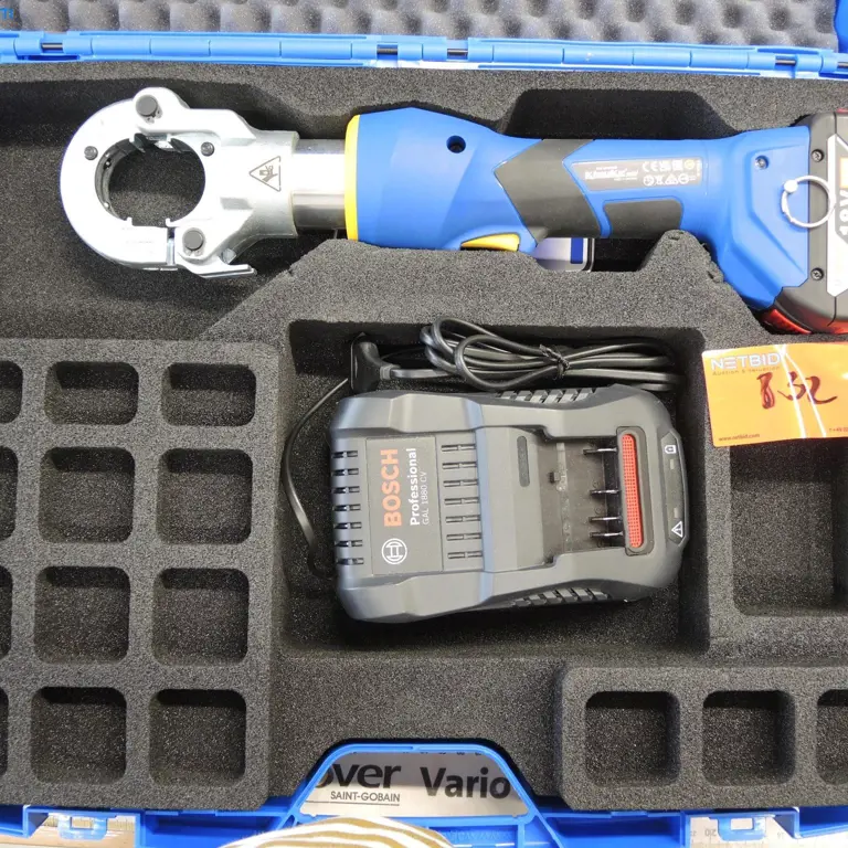 Krimpovací kleště napájené baterií Klauke EKM6022CFB