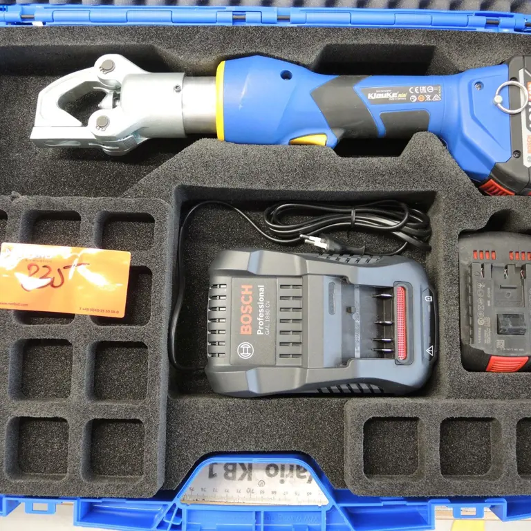 Krimpovací kleště napájené baterií Klauke EKM60IDCFB