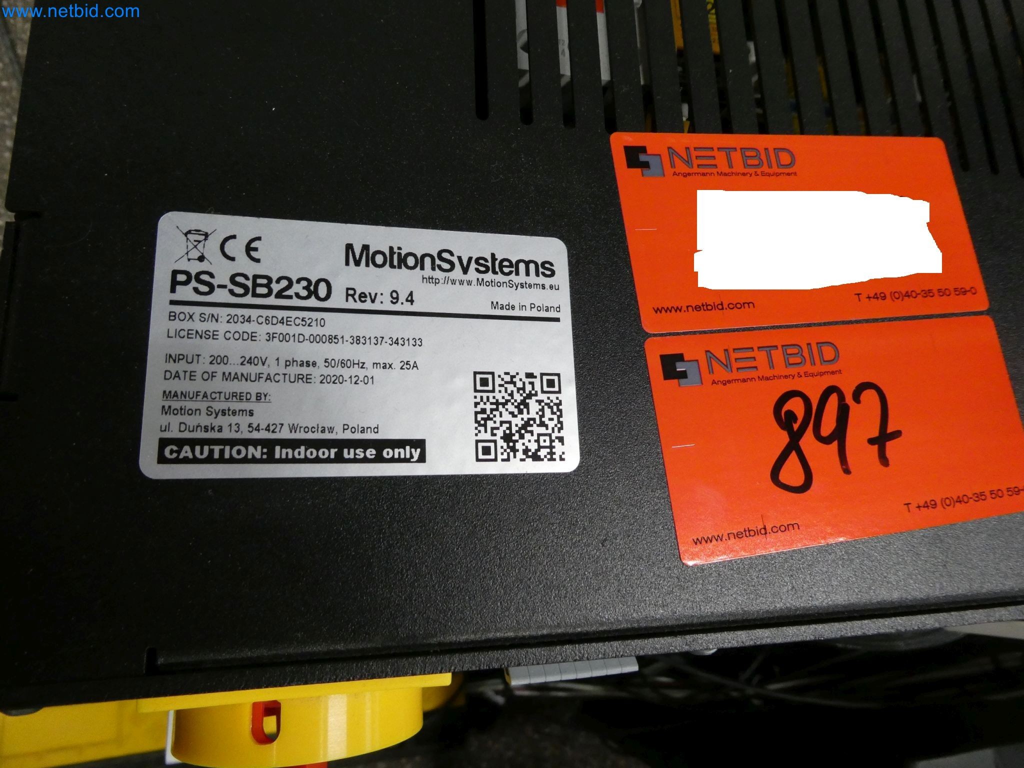 LILIUM eAircraft GmbH / LILIUM GmbH; Maschinen, Testanlagen und Betriebsausstattungen zur Herstellung von eVTOL -12