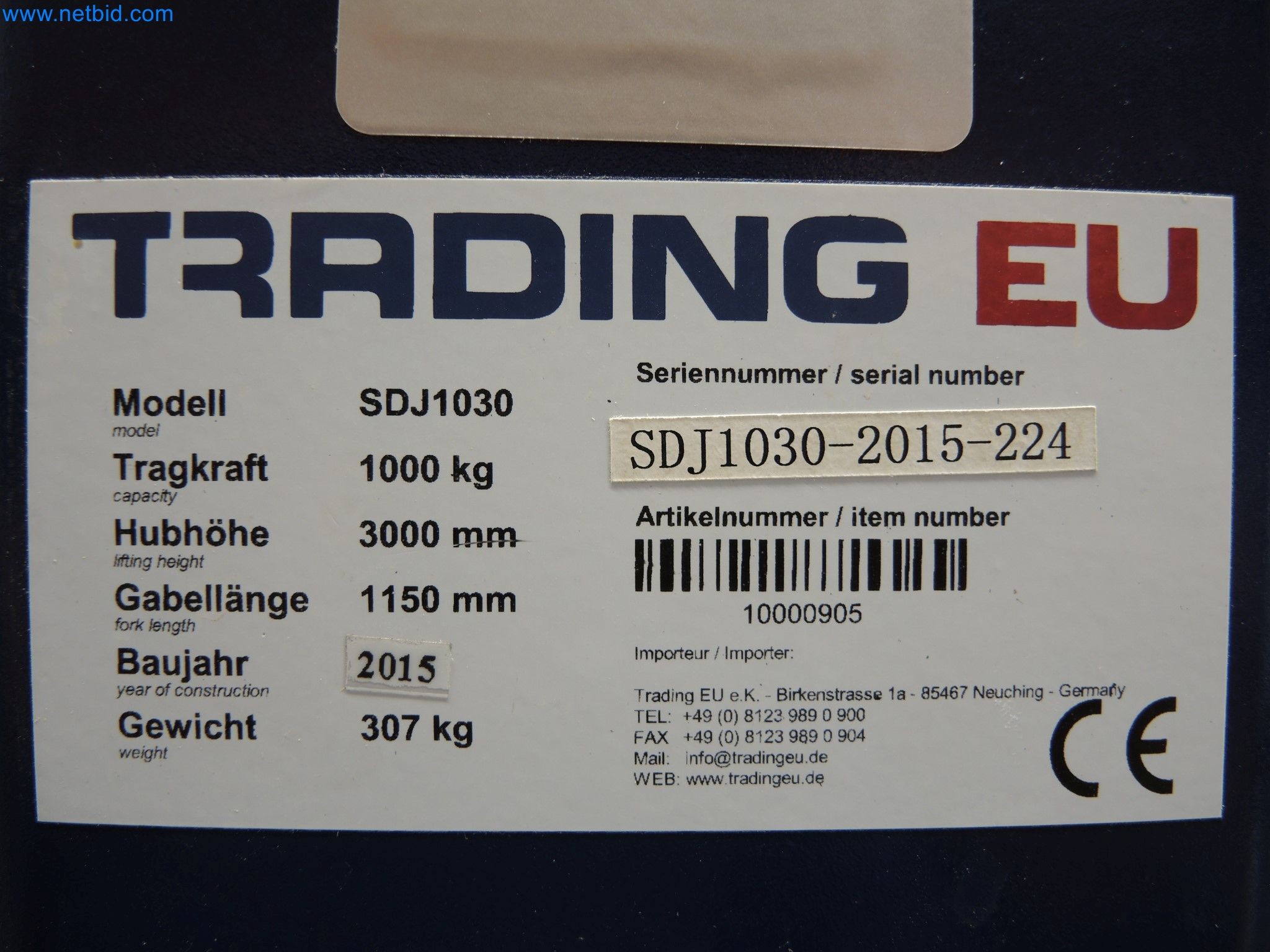 LILIUM eAircraft GmbH / LILIUM GmbH; technical equipment, avionics inventory, spare parts, and operating supplies for the manufacture of eVTOLs-6