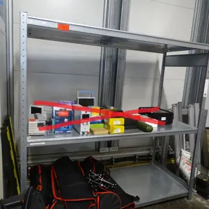 2 Regály se širokým rozpětím (BEZ obsahu) Schulte