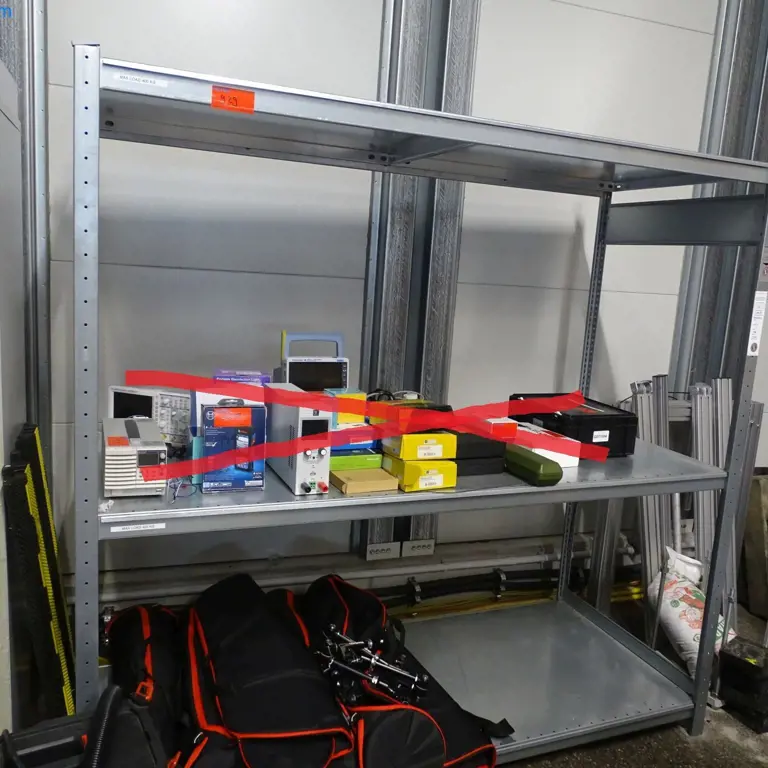 2 Regály se širokým rozpětím (BEZ obsahu) Schulte