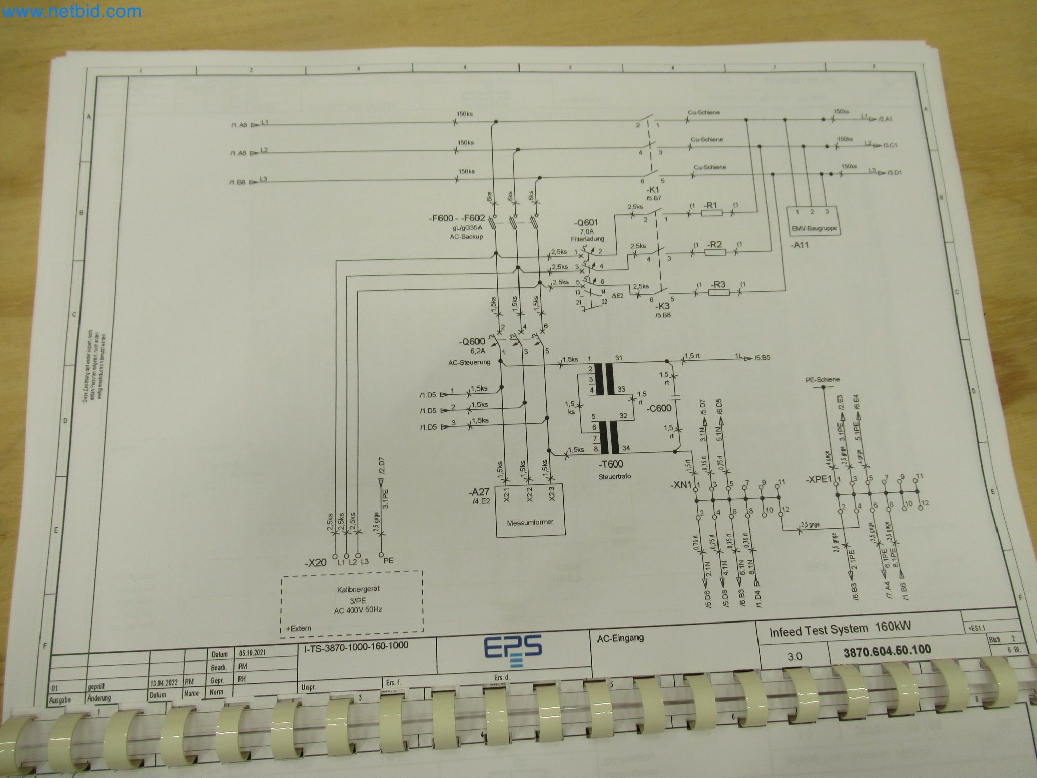 LILIUM eAircraft GmbH / LILIUM GmbH; Maschinen, Testanlagen und Betriebsausstattungen zur Herstellung von eVTOL -12