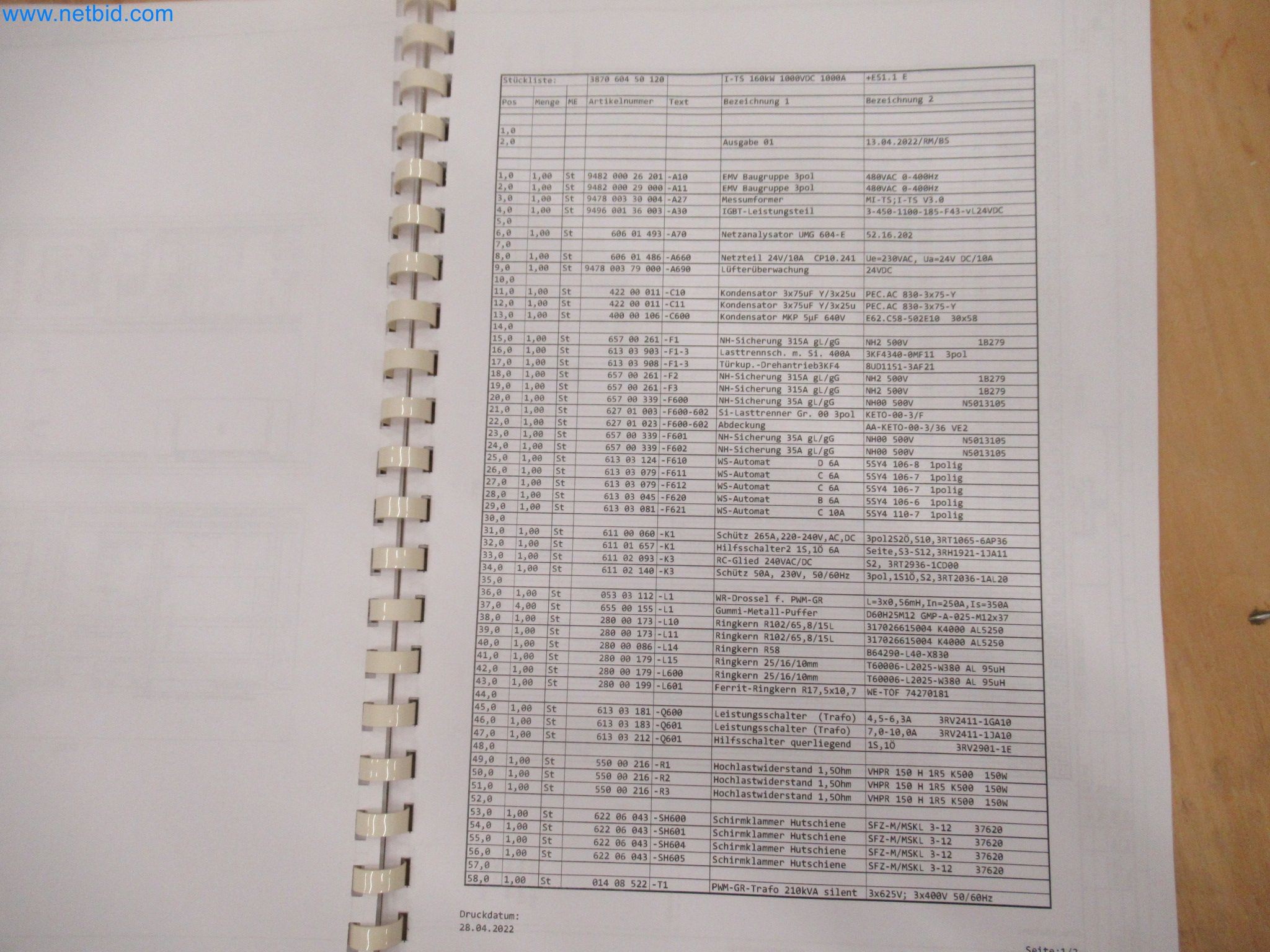 LILIUM eAircraft GmbH / LILIUM GmbH; Maschinen, Testanlagen und Betriebsausstattungen zur Herstellung von eVTOL -15