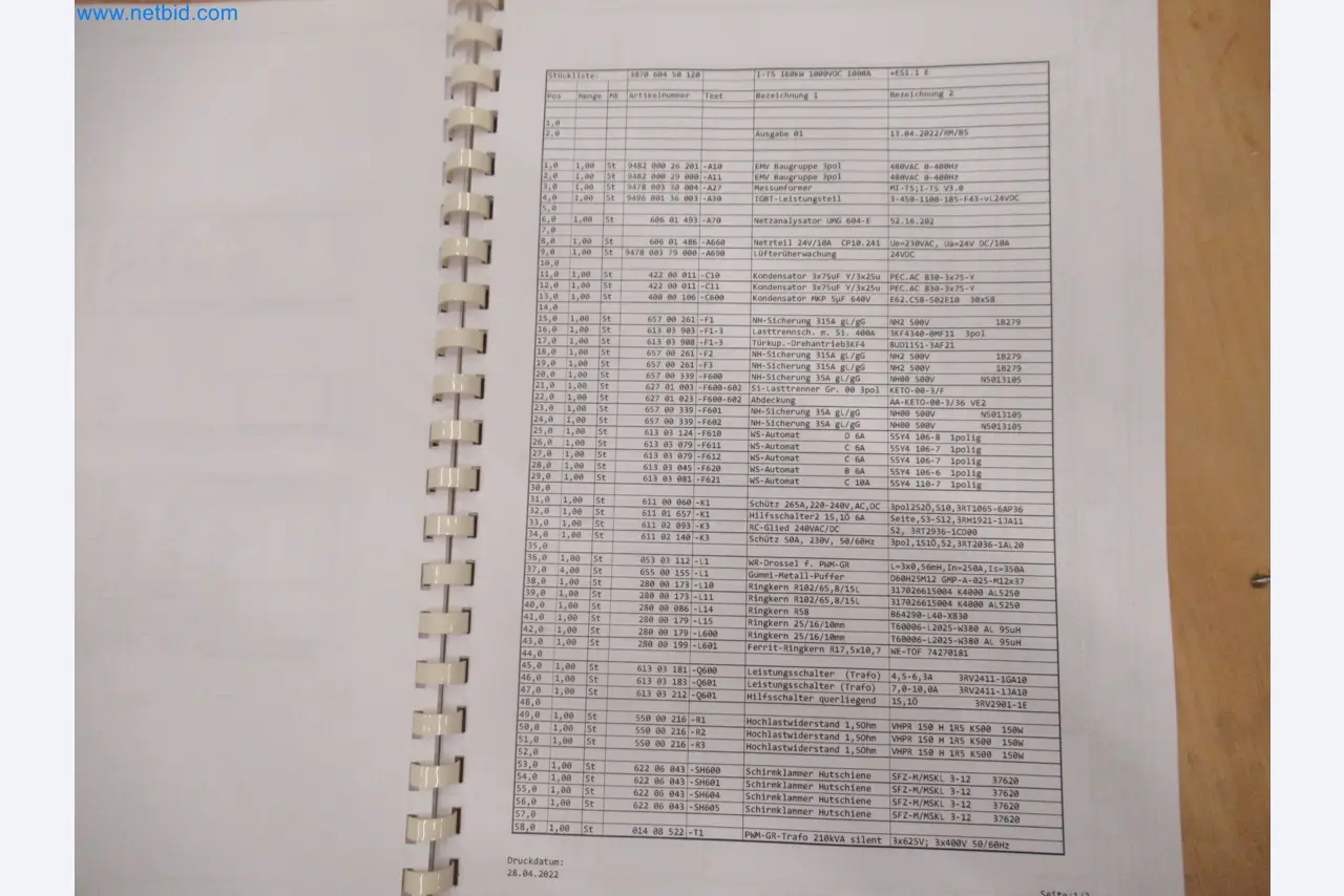 LILIUM eAircraft GmbH / LILIUM GmbH; Maschinen, Testanlagen und Betriebsausstattungen zur Herstellung von eVTOL -15