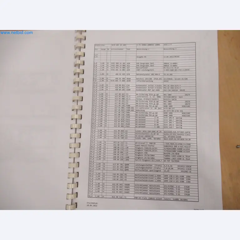 LILIUM eAircraft GmbH / LILIUM GmbH; Maschinen, Testanlagen und Betriebsausstattungen zur Herstellung von eVTOL -15