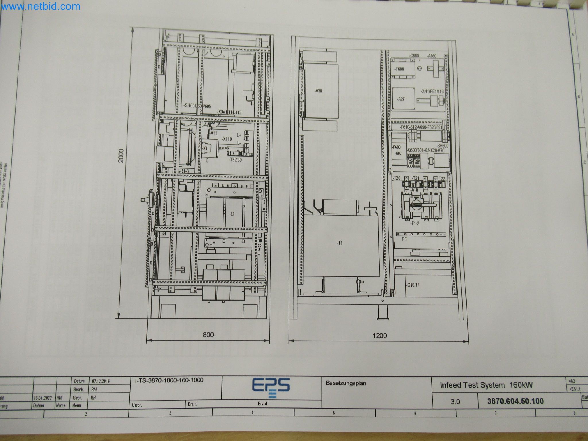 LILIUM eAircraft GmbH / LILIUM GmbH; Maschinen, Testanlagen und Betriebsausstattungen zur Herstellung von eVTOL -16