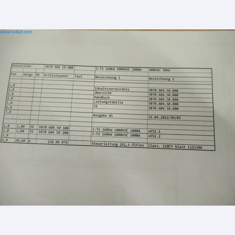LILIUM eAircraft GmbH / LILIUM GmbH; Maschinen, Testanlagen und Betriebsausstattungen zur Herstellung von eVTOL -17