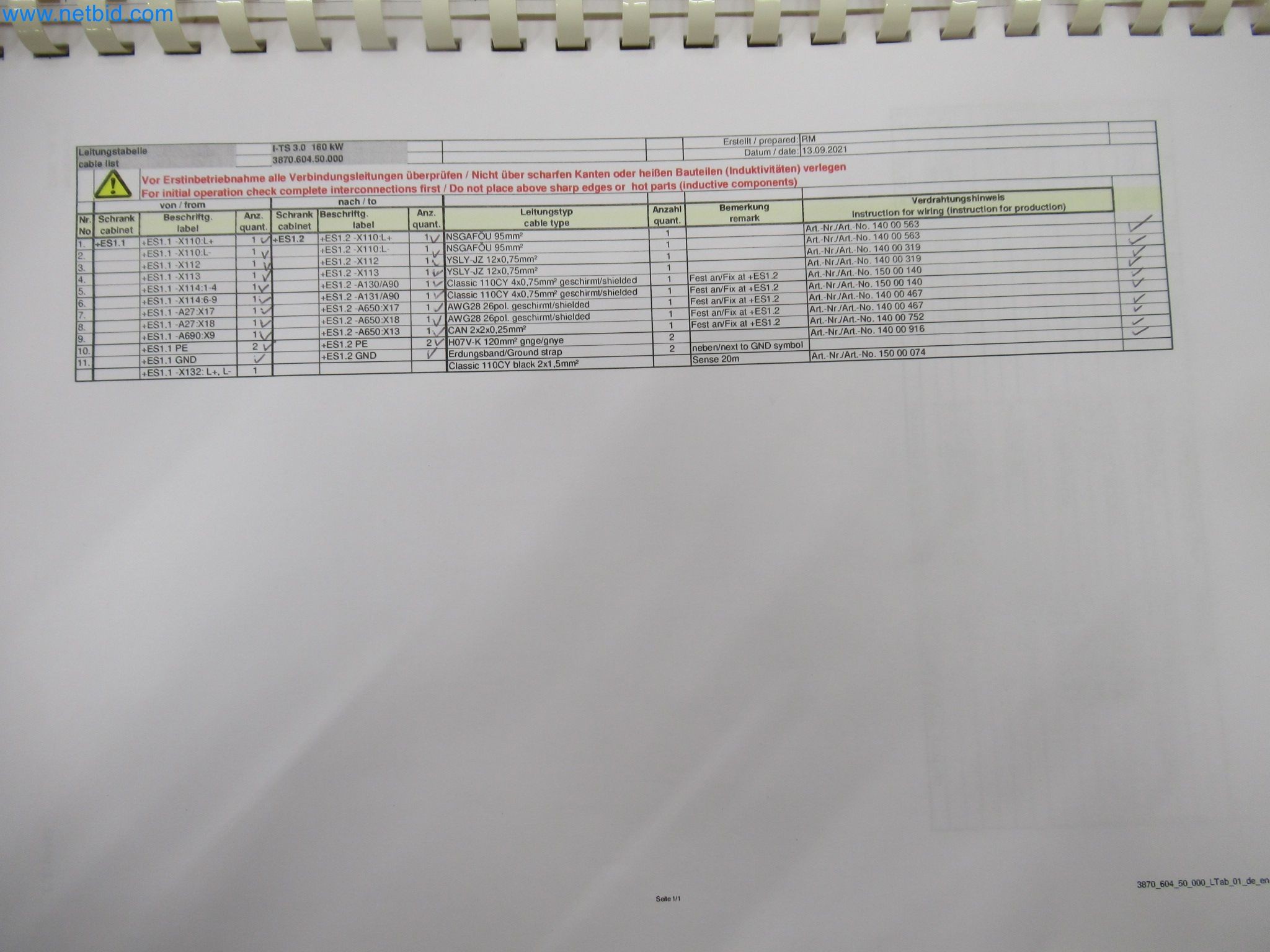 LILIUM eAircraft GmbH / LILIUM GmbH; Maschinen, Testanlagen und Betriebsausstattungen zur Herstellung von eVTOL -18