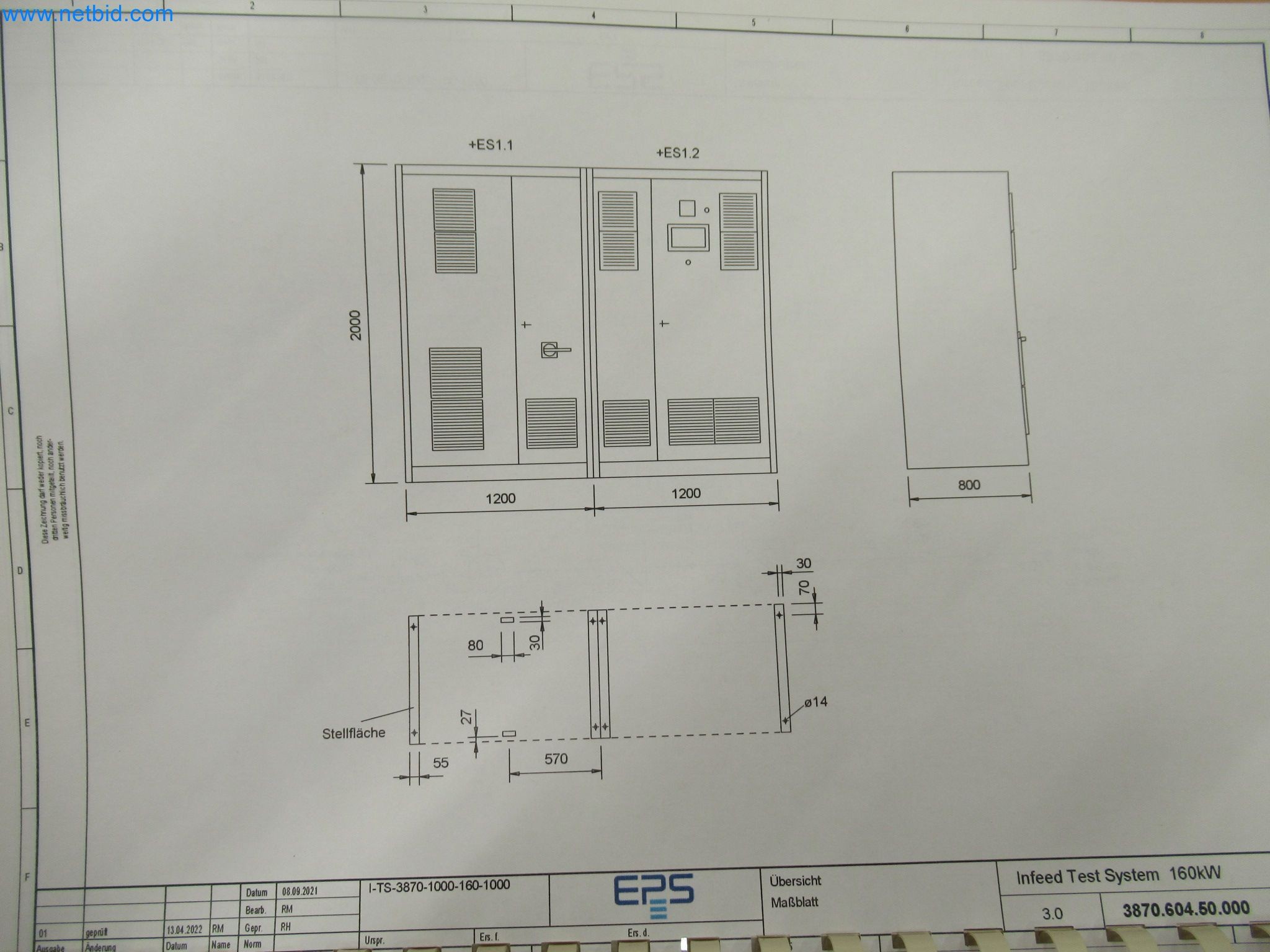 LILIUM eAircraft GmbH / LILIUM GmbH; Maschinen, Testanlagen und Betriebsausstattungen zur Herstellung von eVTOL -19