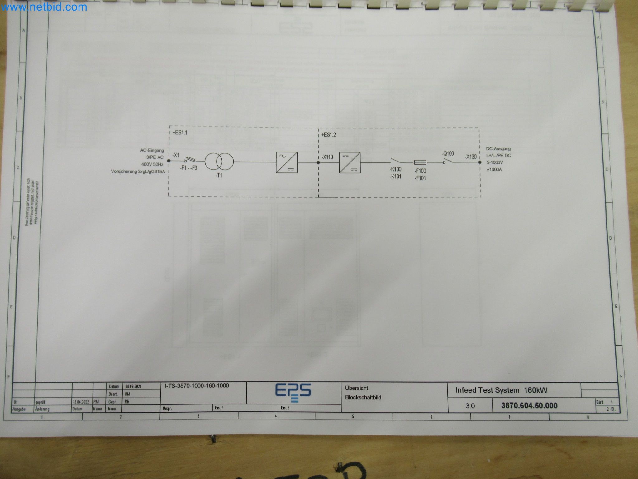 LILIUM eAircraft GmbH / LILIUM GmbH; Maschinen, Testanlagen und Betriebsausstattungen zur Herstellung von eVTOL -20