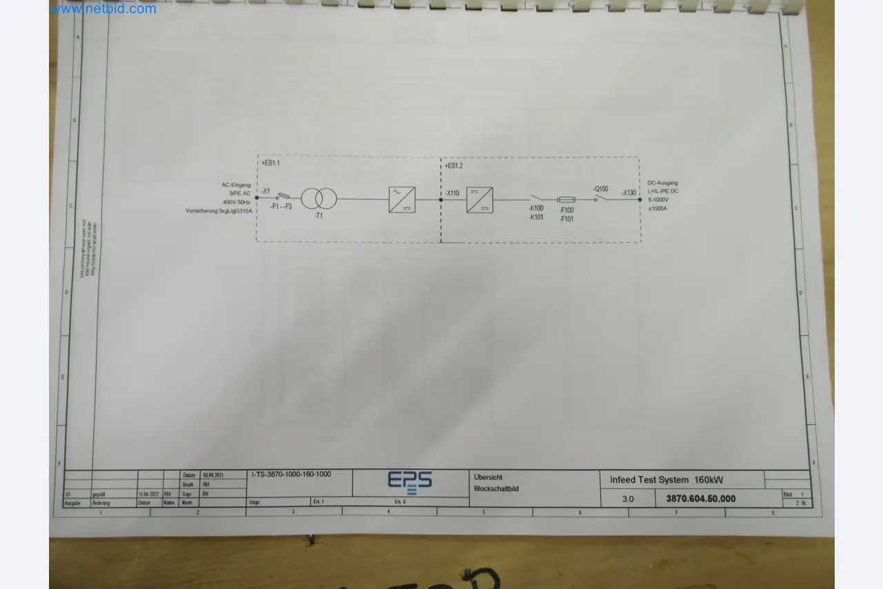 LILIUM eAircraft GmbH / LILIUM GmbH; Maschinen, Testanlagen und Betriebsausstattungen zur Herstellung von eVTOL -20