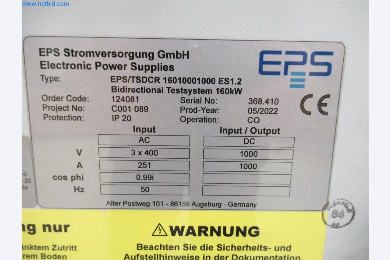 LILIUM eAircraft GmbH / LILIUM GmbH; Maschinen, Testanlagen und Betriebsausstattungen zur Herstellung von eVTOL -28